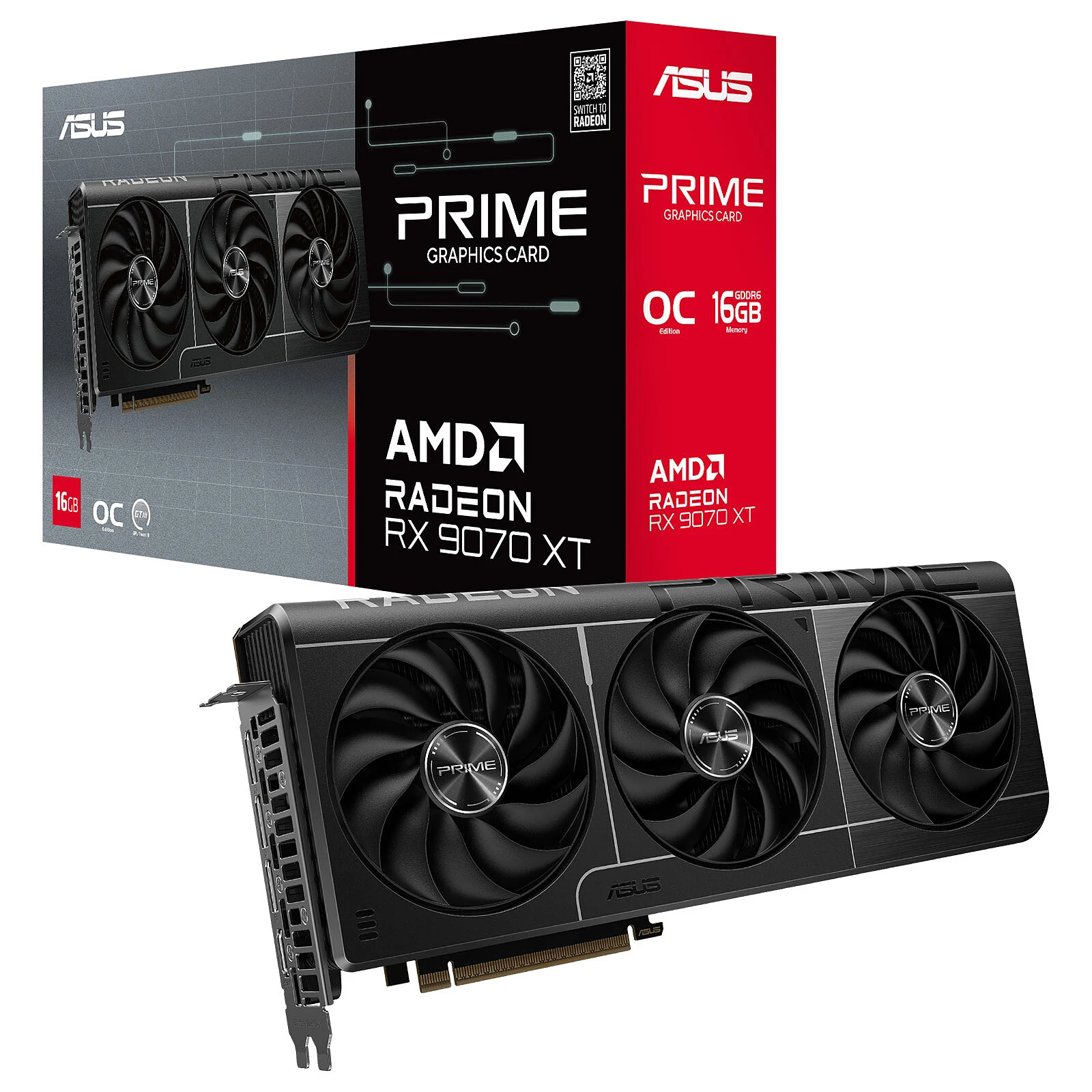 ASUS ROG Strix Radeon RX 9070 XT OC — 16 Go GDDR6