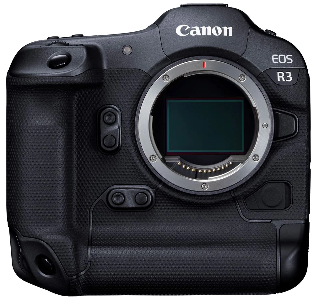 Canon EOS R3 — Hybride plein format 24 MP sport empilé
