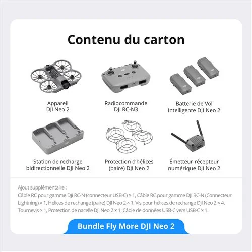 DJI Neo 2 — Mini drone Fly More Combo