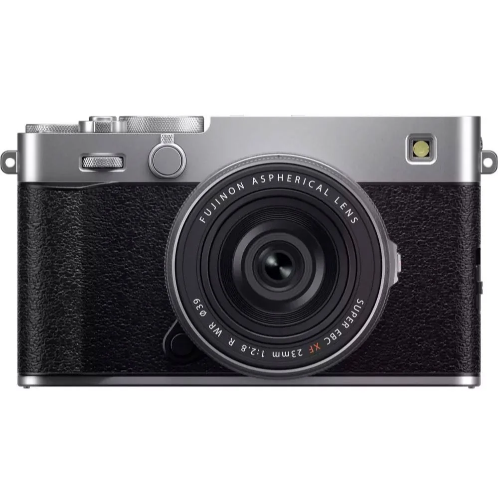 Fujifilm X-E5 + 23 mm Silver — Hybride APS-C 40 MP rangefinder