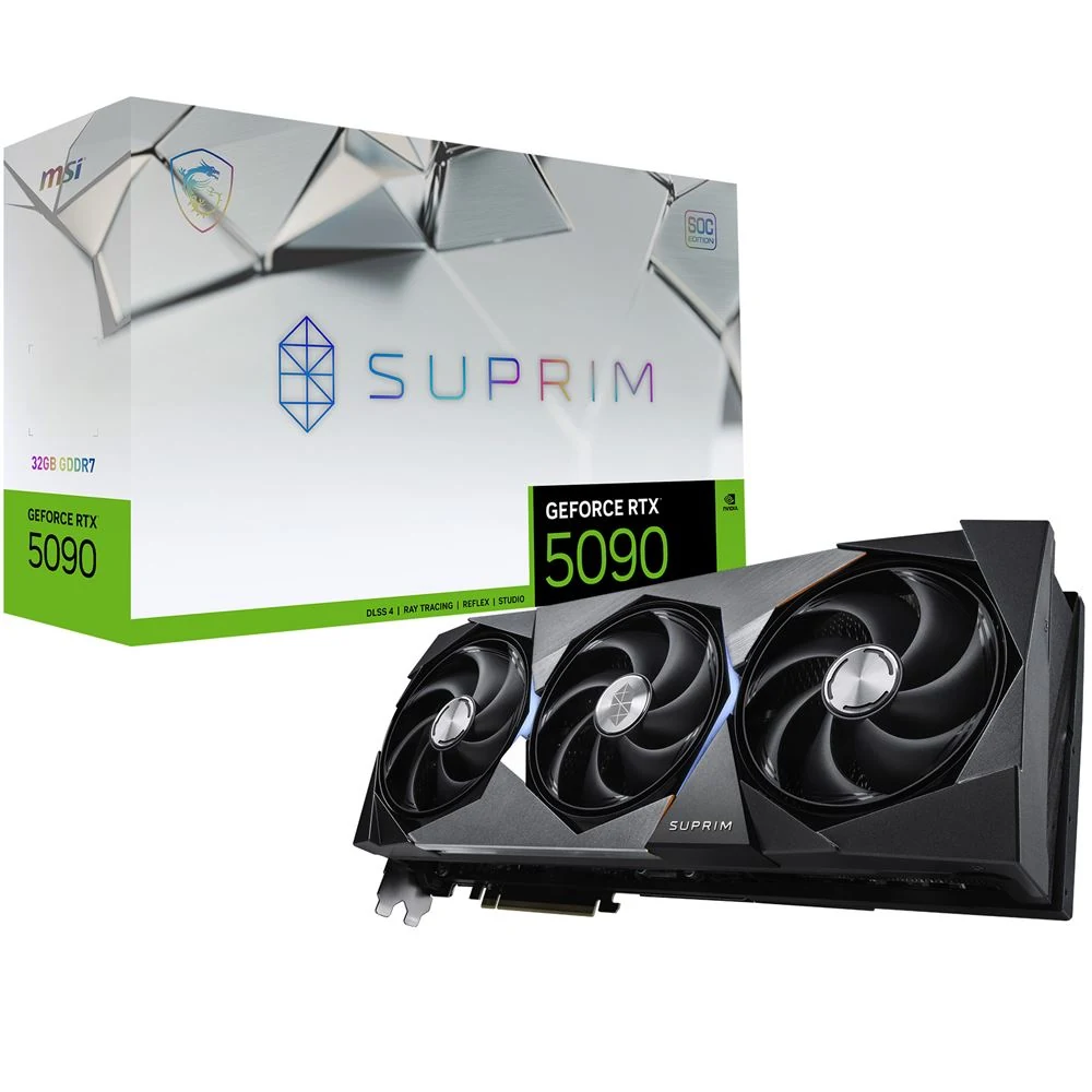 MSI GeForce RTX 5090 32G Suprim X — 32 Go GDDR7