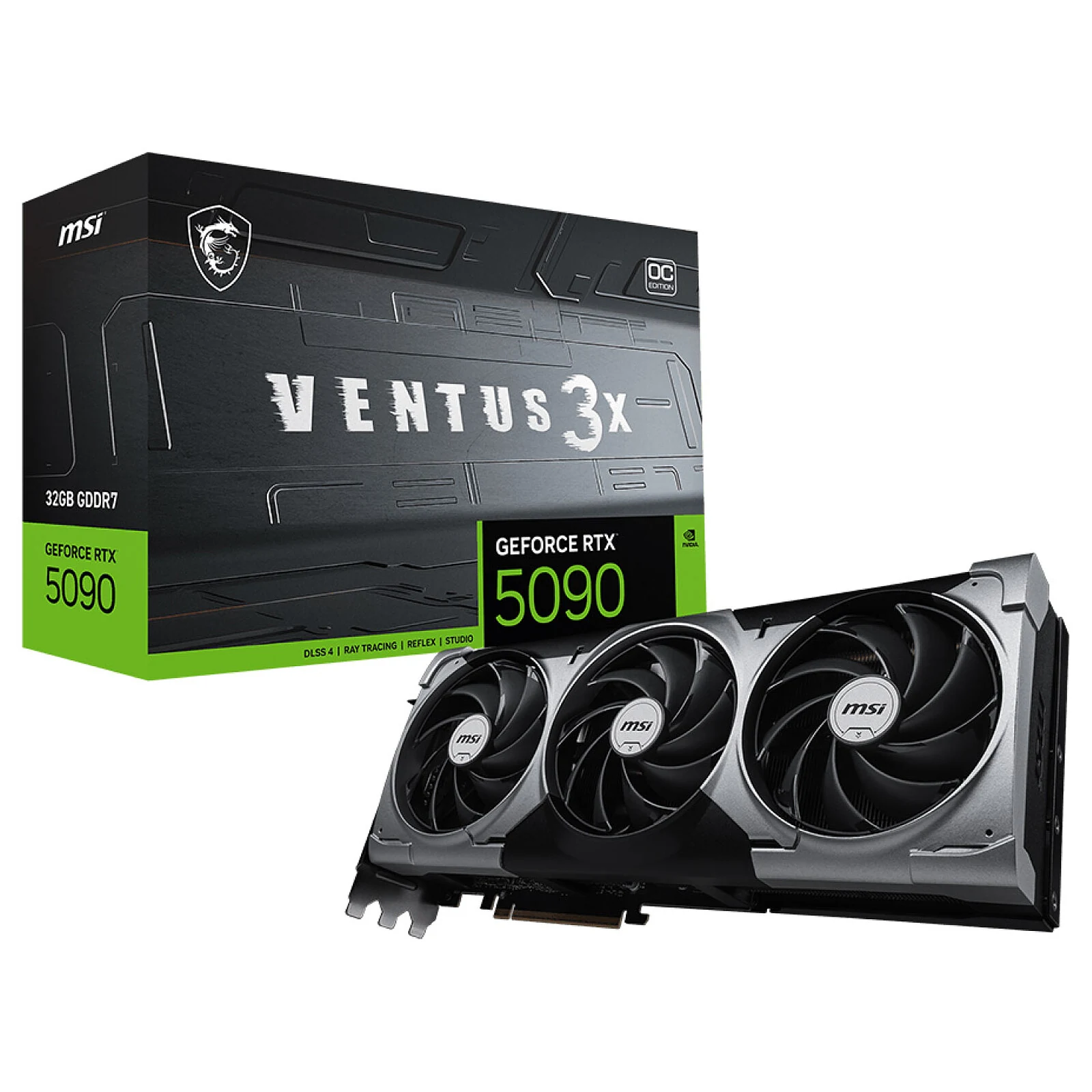 MSI GeForce RTX 5090 Ventus 3X OC — 32 Go GDDR7